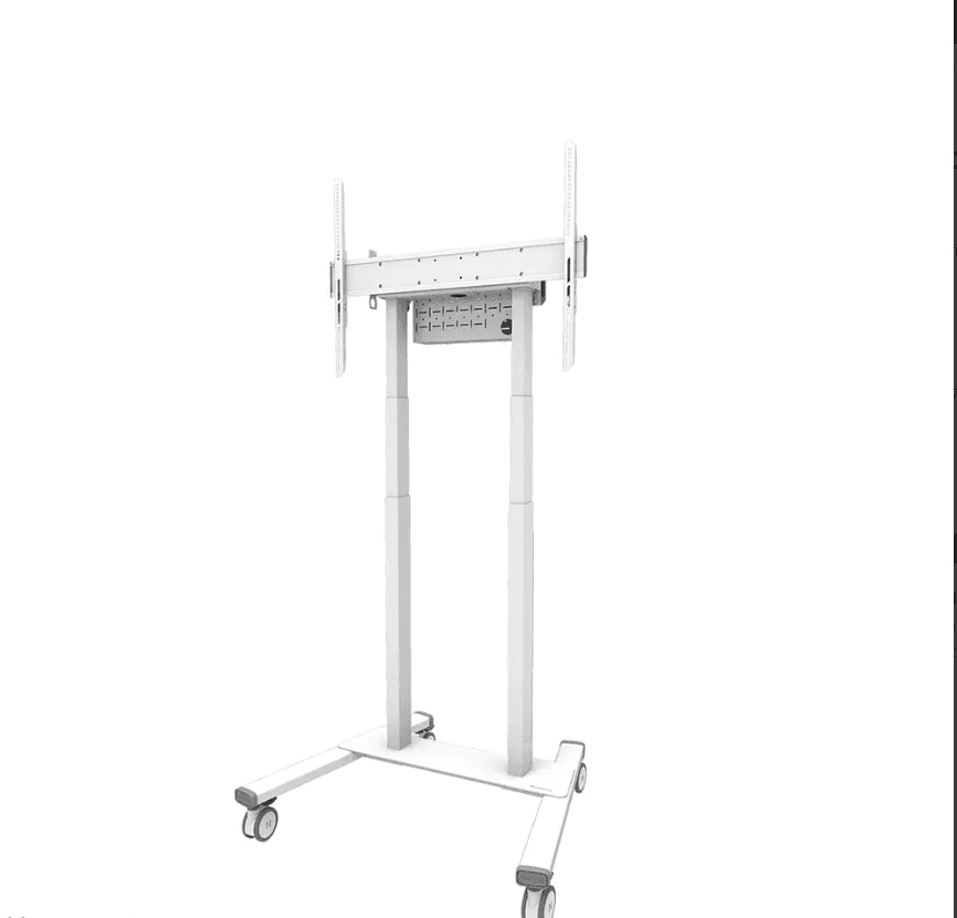 Stand mobil motorizat Neomounts by Newstar, 37"-100", 110 kg, VESA 800x600, alb