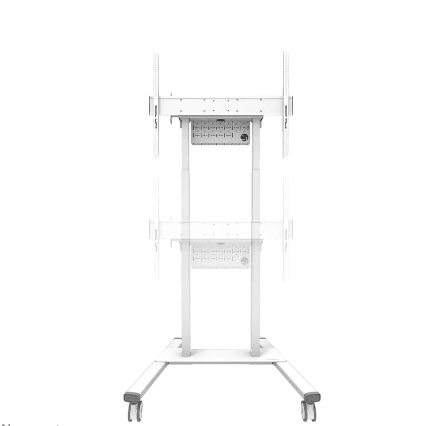 Stand mobil motorizat Neomounts by Newstar, 37"-100", 110 kg, VESA 800x600, alb