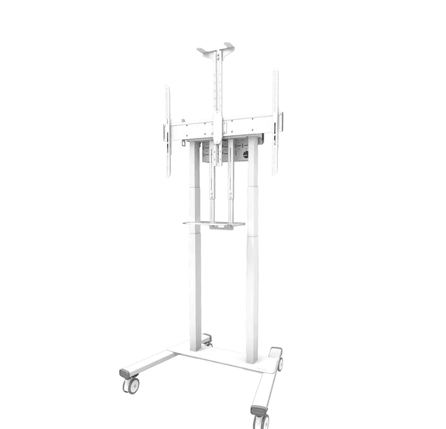 Stand mobil motorizat Neomounts by Newstar, 37"-100", 110 kg, VESA 800x600, alb