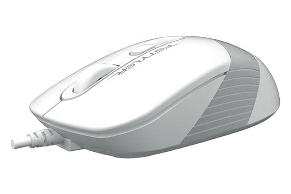 Mouse A4tech FM10, cu fir, alb