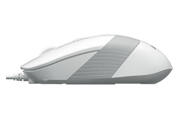 Mouse A4tech FM10, cu fir, alb