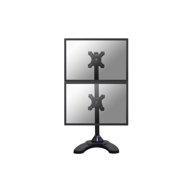 Suport Monitor de Birou Dual, Neomounts by Newstar FPMA-D700DDV, 10" - 27", VESA 100x100, suporta pana la 6kg, negru