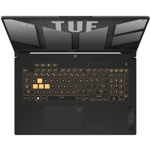 Laptop Gaming ASUS TUF Gaming F17, cu procesor Intel Core i5 210H, 17.3'' IPS, 16 GB DDR4, 512 GB SSD, NVIDIA GeForce RTX 3050, 6GB GDDR6, Fr OS