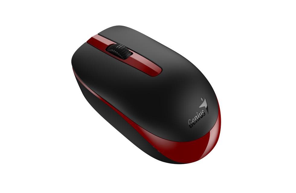 MOUSE Genius, „NX-7007", PC sau NB, wireless, 2.4GHz, optic, 1200 dpi, butoane/scroll 3/1, , rosu, „31030026404”