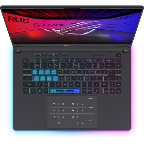 Laptop Gaming ASUS ROG Strix G16, cu procesor Intel Core i7-14650HX, 16'' IPS, 16 GB DDR5, 512 GB SSD, NVIDIA GeForce RTX 5050, 12GB GDDR7, Fr OS