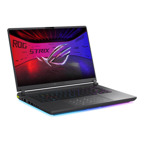 Laptop Gaming ASUS ROG Strix G16, cu procesor Intel Core Ultra 9 275HX, 16'' IPS, 32 GB DDR5, 2 TB SSD, NVIDIA GeForce RTX 5070 Ti, 12 GB GDDR7, Fr OS