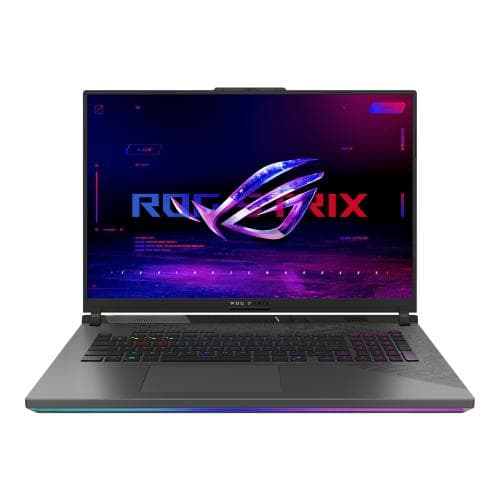 Laptop ASUS ROG Strix G18 (2025) G814FP-S8053, AMD Ryzen 9 9955HX, 18 inch, RAM 32GB, SSD 1TB, nVidia GeForce RTX 5070 8GB, No OS, Eclipse Gray
