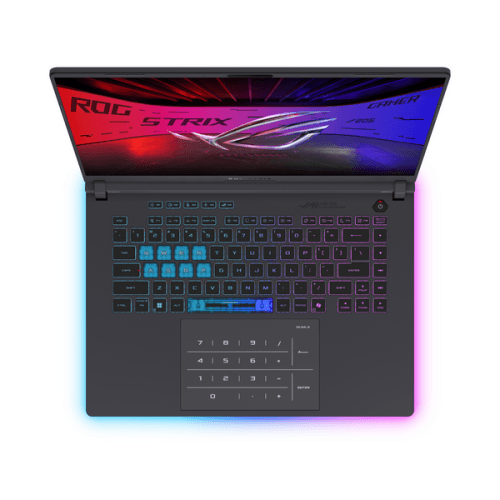 Laptop Gaming ASUS ROG Strix G18, cu procesor Intel Core Ultra 9 275HX, 18'' IPS, 32 GB DDR5, 2 TB SSD, NVIDIA GeForce RTX 5080, 16GB GDDR7, Fr OS