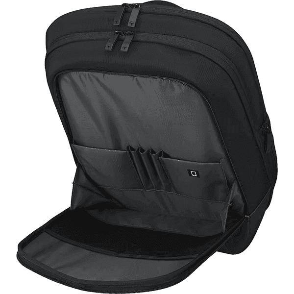 Rucsac laptop gaming Lenovo Armored II 18", Negru, Rezistent la apa, 2 x bretele de umar reglabile, Buzunare aditionale pentru accesorii, Tip inchidere: Fermoar, Material: Poliester, Poliuretan, Material interior: Poliester, Greutate: 1.443kg