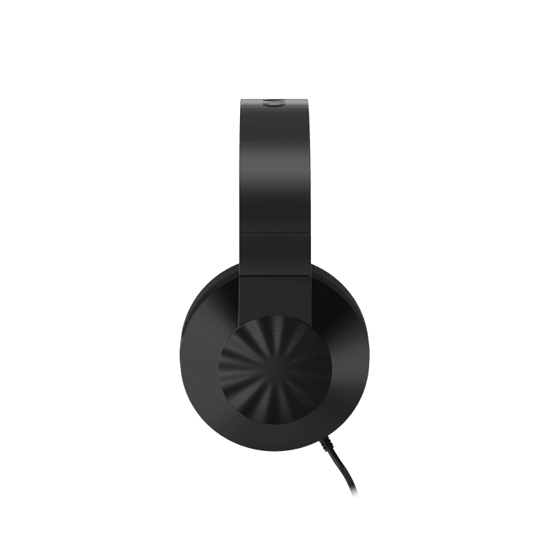 Casti Gaming Lenovo H210; Conectivitate: Wired via 3.5 mm; Lungime/Tip cablu: 2m, TPE cable; Audio Input: 4 - pole single 3.5 mm; Dimensiuni (L x D x H): 210 x 200 x 105 mm; Greutate: 339 g; Garantie: 1 an