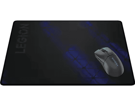 Lenovo Mouse pad Legion Gaming Control L, material: Textil cu baza cauciucata, dimensiuni: 450 x 400 x 2 mm, culoare: Negru - Albastru, greutate: 243 g