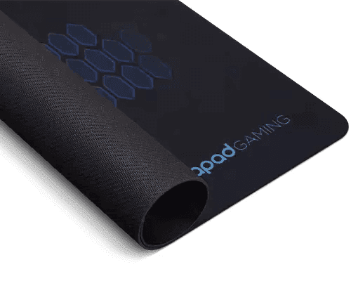 Lenovo Mouse pad IdeaPad Gaming M, material: Textil cu baza cauciucata, dimensiuni: 360 x 275 x 2 mm, culoare: Negru - Albastru, greutate: 121 g