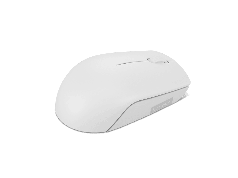 Mouse wireless Lenovo 300, Cloud Grey, Rezolutie (dpi): 1000 dpi, Butoane/rotite: 3, Interfata mouse: Wireless, Tehnologie: Wireless, Interfata receiver: dongle USB 2.4GHz, Dimensiune (mm): 97.91 x 57.99 x 32.53 mm, Greutate: 52g