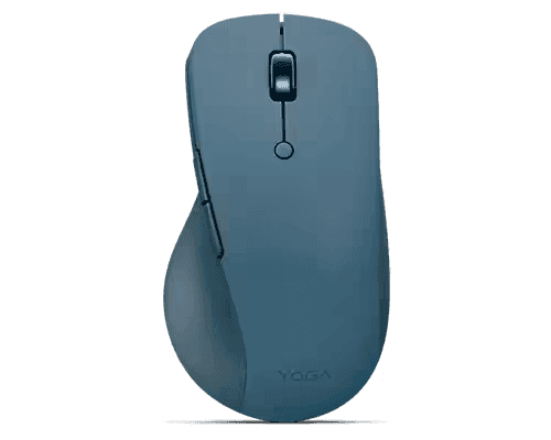 Mouse Wireless Lenovo Yoga Pro GY51P14335, Bluetooth, 2400 dpi, 6 butoane (Albastru)