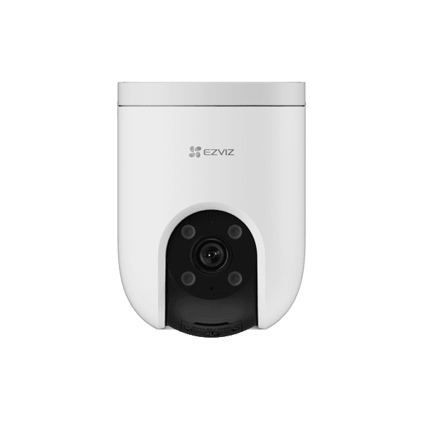 Camera de supraveghere Pan Tilt WI-FI 4K Ezviz H8C PRO 4K, lentila: 4mm, senzor: 1/2.7" Progressive Scan CMOS, IR: 30m, H.265 / H.264, wi-fi: IEEE802.11b, 802.11g, 802.11n, frecventa: 2.4 GHz ~ 2.4835 GHz, alarma la evenimente: AI-Powered Human / Vehicle Shape Detection, slot card de memorie