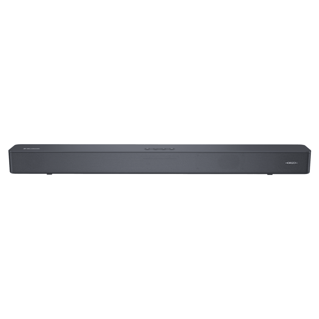 SOUNDBAR HORIZON HAV-S2030 / System 2.0 / Max Audio Power 60W (30W x2) / Digital Optical / AUX (3.5mm) / HDMI-ARC (CEC) / BT 5.4 / USB Playback / DOT-Matrix Display / Remote + Button Keys / Impedance: 4Ω x2 / Signal to Noise Ratio (SNR): 73dB / Wall-Mount Ready / Full Size / Titanium Dark Grey