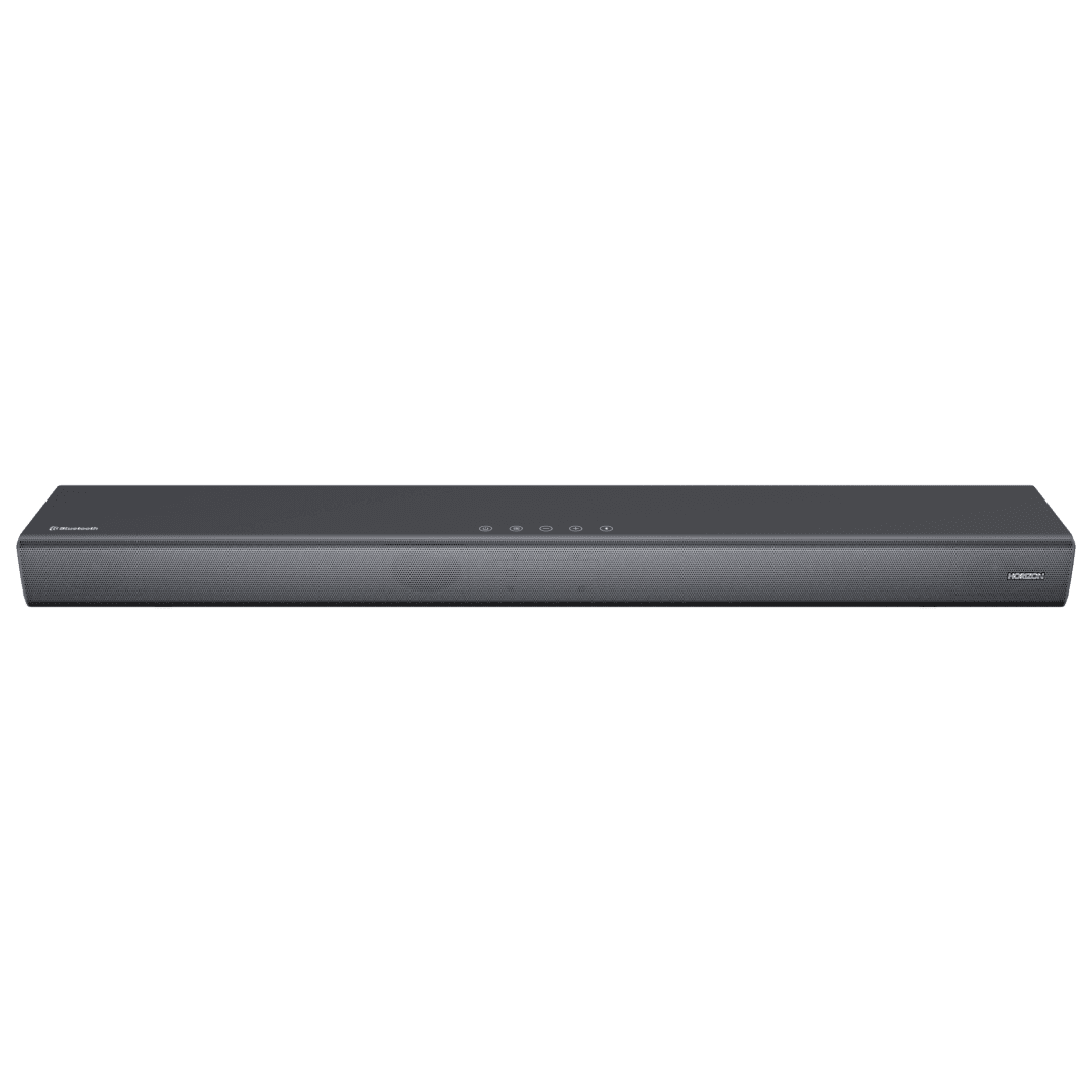 SOUNDBAR HORIZON HAV-S3130 / System 2.1 / Max Audio Power 150W (45W x2 + 60W) / Built-In Subwoofer / Digital Optical / AUX (3.5mm) / HDMI-ARC (CEC) / BT 5.4 / USB Playback / DOT-Matrix Display / Remote + Button Keys / Impedance: 6Ω x2 + 4Ω / Signal to Noise Ratio (SNR): 73dB / Wall- Mount Ready /