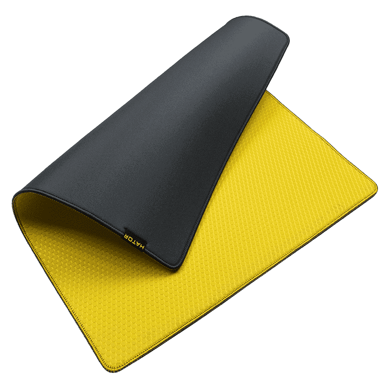 Mousepad Hator Tonn Evo M, material cauciuc, dimensiuni 360 х 300 х 4 mm, negru