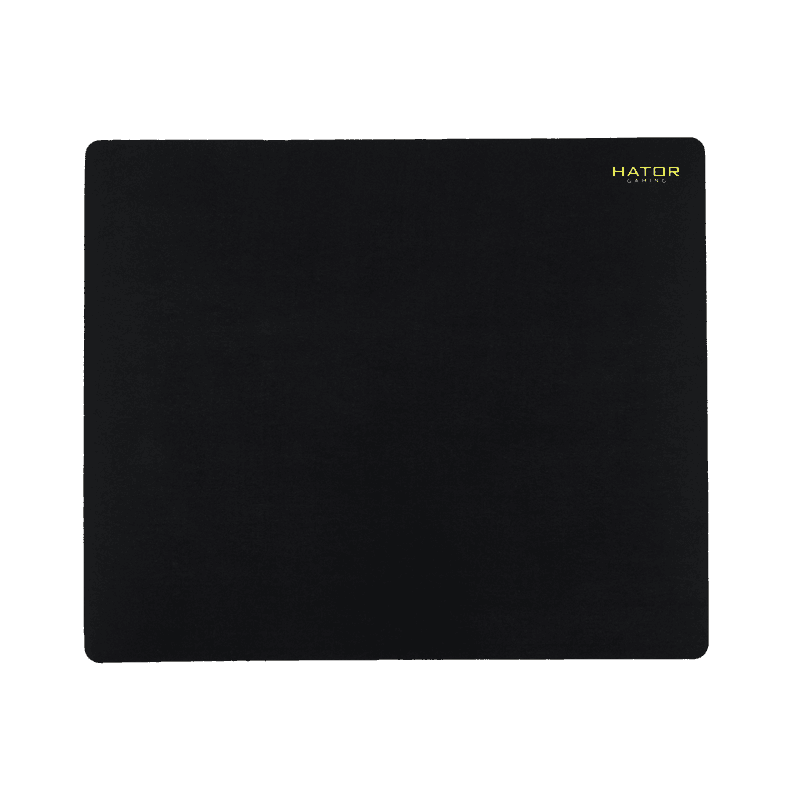 Mousepad Hator Tonn L, material cauciuc, dimensiuni 500 х 420 х 4 mm, negru