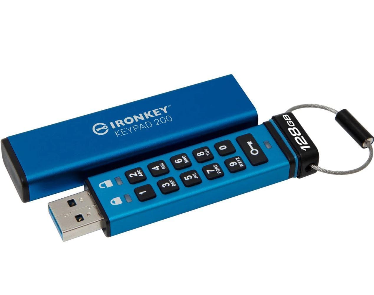 Memorie USB Flash Drive Kingston 128GB IronKey Pad