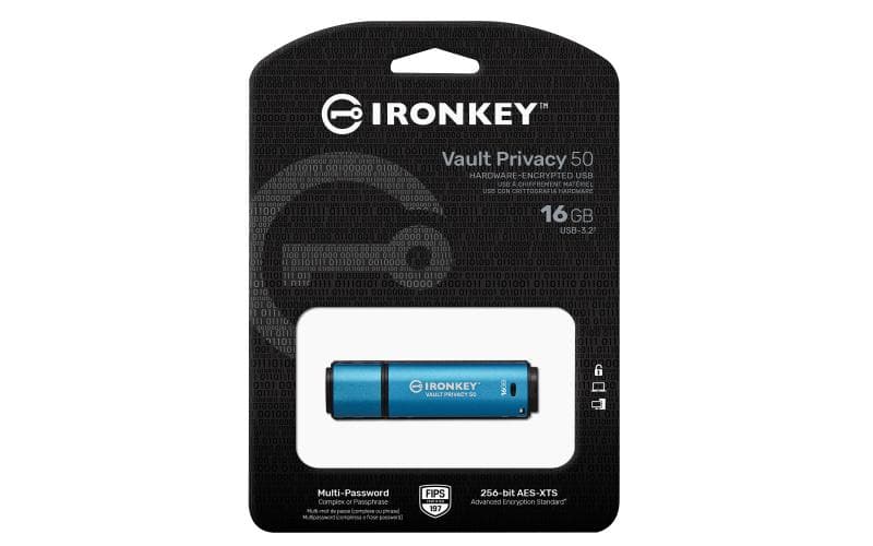 Memorie USB Flash Drive Kingston 16GB IronKey VP50