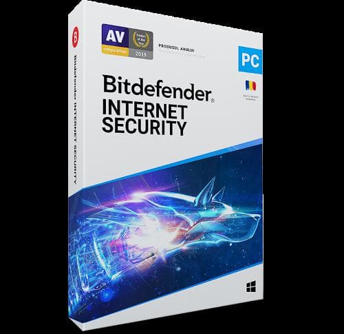 Licenta retail Bitdefender Internet Security - protectie completapentru Windows, valabila pentru 1 an, 3 dispozitive, new
