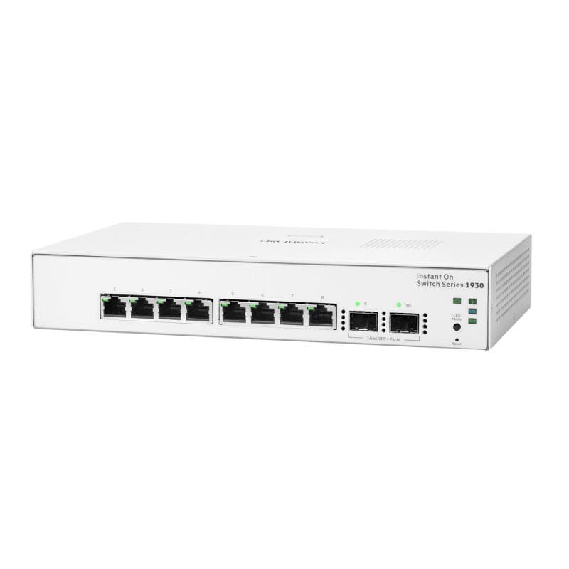 HPE Networking Instant On Switch 8p Gigabit 2p SFP 1930
