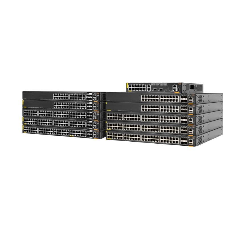 HPE Aruba Networking CX 6200F 24G Class4 PoE 4SFP+ 370W Switch