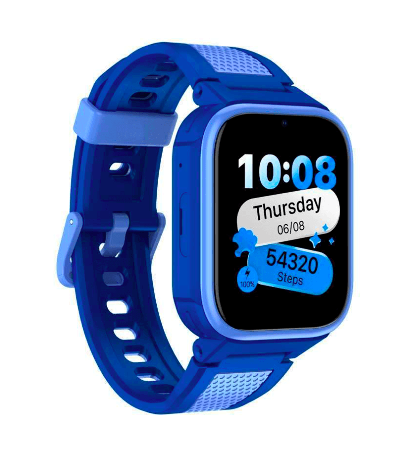 LAGENIO Smartwatch pentru copii cu Functie Telefon, K10 Conexiune 4G, Localizare GPS, IP68, Funcție SOS, Albastru