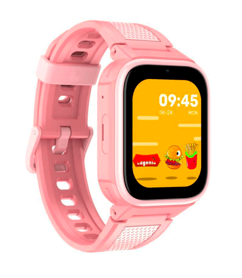 LAGENIO Smartwatch pentru copii cu Functie Telefon, K10 Conexiune 4G, Localizare GPS, IP68, Funcție SOS, Roz