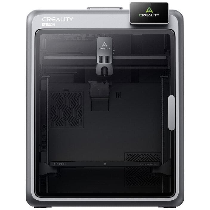 CREALITY K2 PRO FDM 3D PRINTER, Tehnologie: FDM, volum printare: 300 x 300 x 300mm, Dimensiuni produs: 445 × 477 × 573 mm, 23.7kg, Viteza printare: 600 mm/s, Accelerare: 20.000 mm/s, Temperatura duza max: 300 ° C, Motoare Step-Servo, Temperatura max platforma printare: 110 °C, Temperatura max