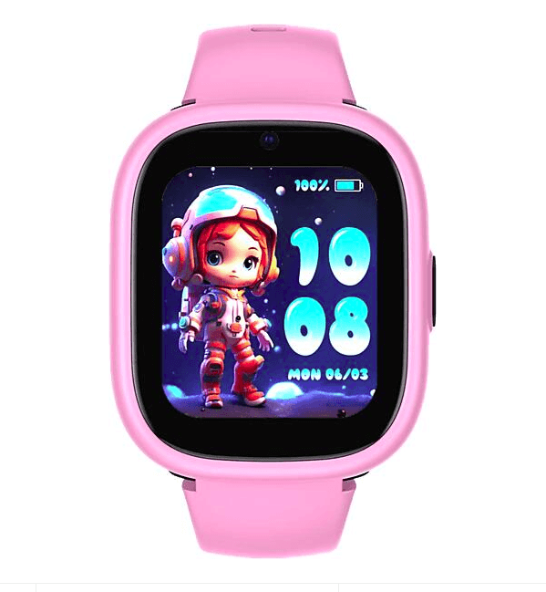 LAGENIO Smartwatch pentru copii cu Functie Telefon, K3 , Premium, Monitorizare Sanatate, Conexiune 4G, Roz