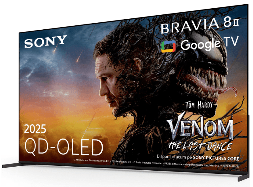 Televizor Sony BRAVIA 8M2 OLED 55XR8M2, 139 cm, Smart Google TV, 4K Ultra HD, 100 Hz, Clasa F