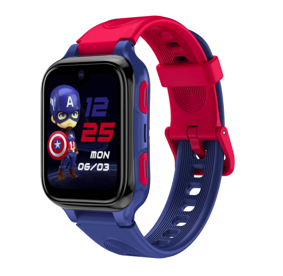 LAGENIO Smartwatch pentru copii K9 , Premium 4G cu Functie Telefon & AI, Slim, Localizare GPS, Control Parental, Buton SOS, Albastru