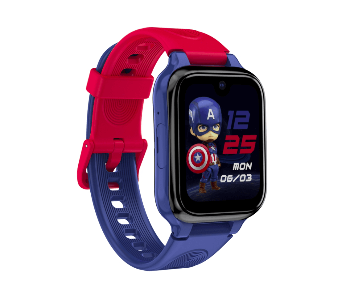 LAGENIO Smartwatch pentru copii K9 , Premium 4G cu Functie Telefon & AI, Slim, Localizare GPS, Control Parental, Buton SOS, Albastru