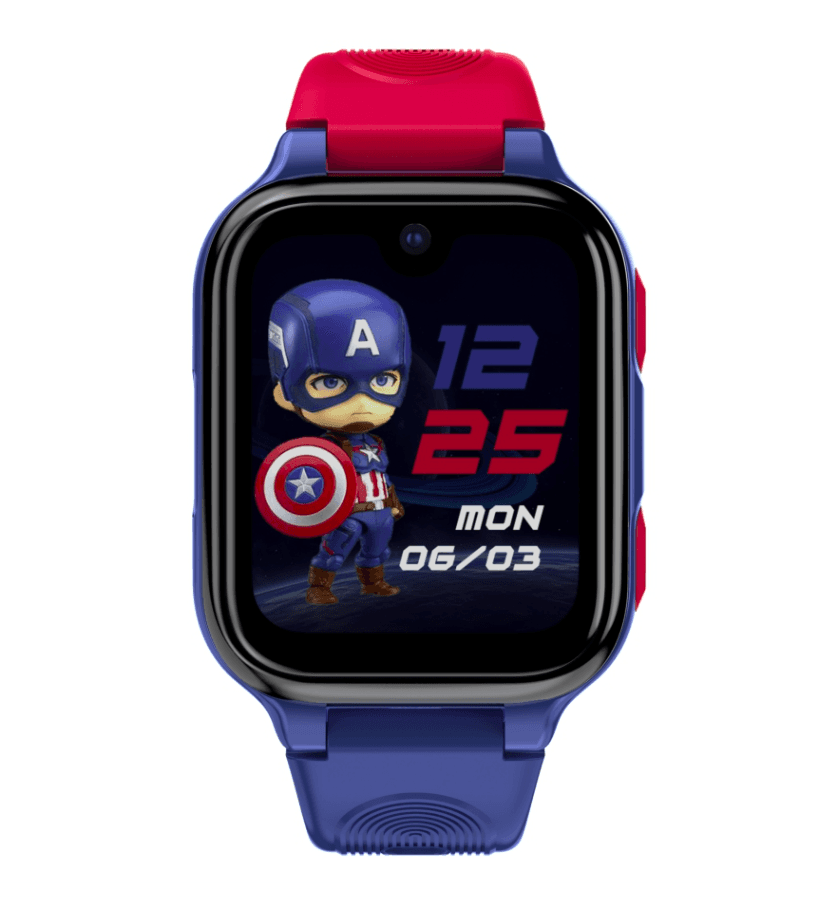 LAGENIO Smartwatch pentru copii K9 , Premium 4G cu Functie Telefon & AI, Slim, Localizare GPS, Control Parental, Buton SOS, Albastru
