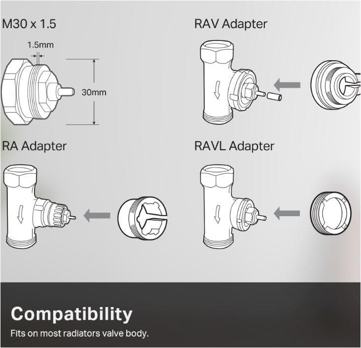TP-LINK SMART RADIATOR THERMOSTAT KIT
