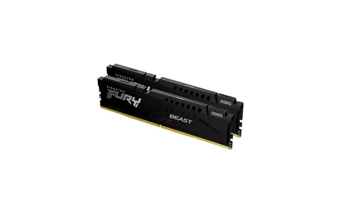 Memorie RAM Kingston DDR5 32GB 5600MHz CL36 1.35V Dual Channel Kit Fury Beast Black EXPO