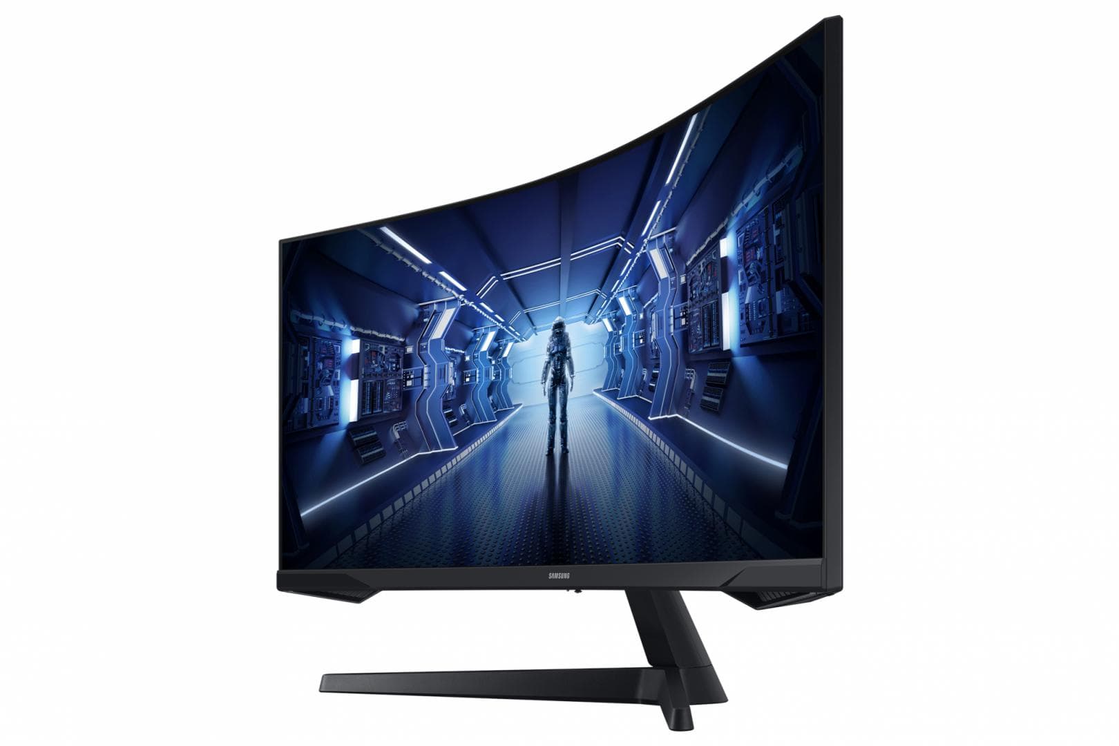 Monitor Samsung 34" LC34G55TWWPXEN, Curvature: 1000R, Diagonal (inch): 34, Diagonal (cm): 86, Aspect ratio: 21:9, Panel: VA, Resolution: 3440x1440, Refresh Rate: 165Hz, Response time MPRT: 1ms, Brightness (max): 250 cd/㎡, Contrast (static) : 2500:1, Contrast (dynamic): Mega Infinity DCR, Viewing