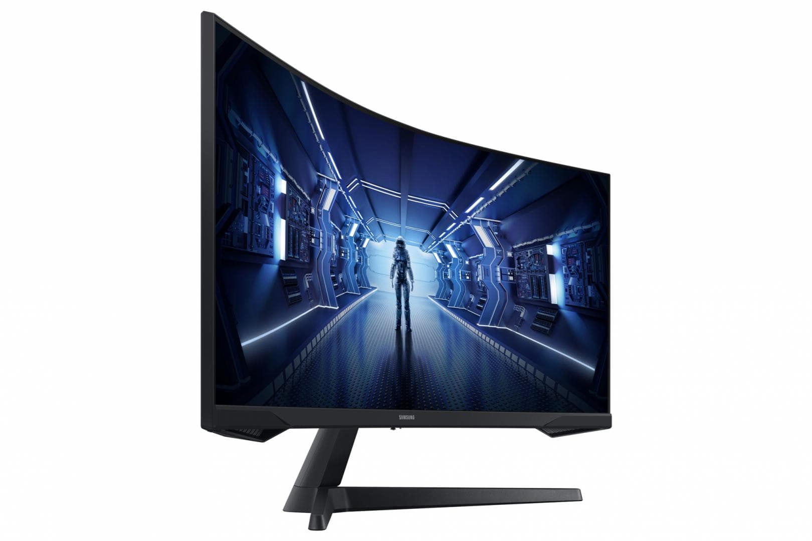 Monitor Samsung 34" LC34G55TWWPXEN, Curvature: 1000R, Diagonal (inch): 34, Diagonal (cm): 86, Aspect ratio: 21:9, Panel: VA, Resolution: 3440x1440, Refresh Rate: 165Hz, Response time MPRT: 1ms, Brightness (max): 250 cd/㎡, Contrast (static) : 2500:1, Contrast (dynamic): Mega Infinity DCR, Viewing