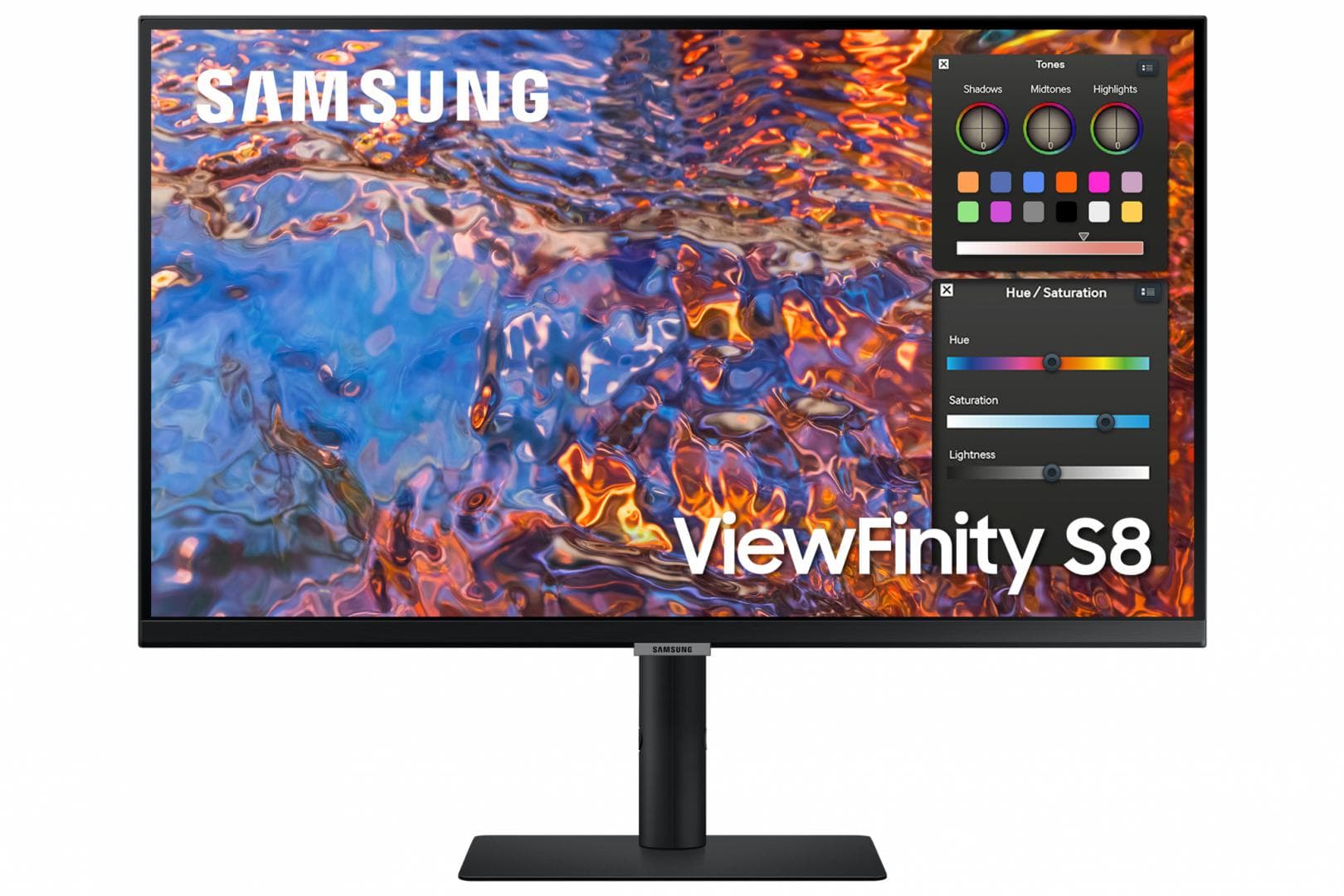 Monitor Samsung 27" LS27B800PXPXEN, Diagonal (inch): 27, Diagonal (cm): 69, Aspect ratio: 16:9, Panel: IPS, Resolution: 3840x2160, Refresh Rate: 60Hz, Response time GtG: 5ms, Brightness (max): 350 cd/m², Contrast (static) : 1000:1, Viewing angle: 178°/178°, Color Gamut Type: 98% DCI, Colours: 1.07B