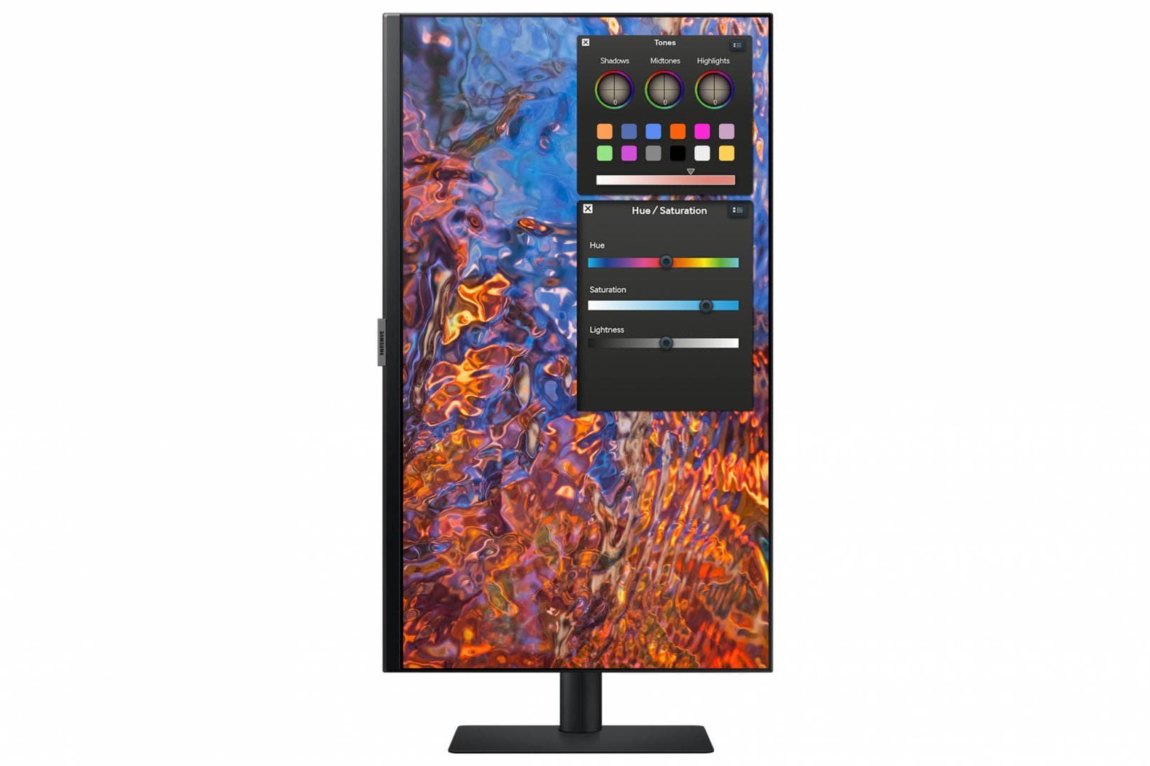 Monitor Samsung 27" LS27B800PXPXEN, Diagonal (inch): 27, Diagonal (cm): 69, Aspect ratio: 16:9, Panel: IPS, Resolution: 3840x2160, Refresh Rate: 60Hz, Response time GtG: 5ms, Brightness (max): 350 cd/m², Contrast (static) : 1000:1, Viewing angle: 178°/178°, Color Gamut Type: 98% DCI, Colours: 1.07B