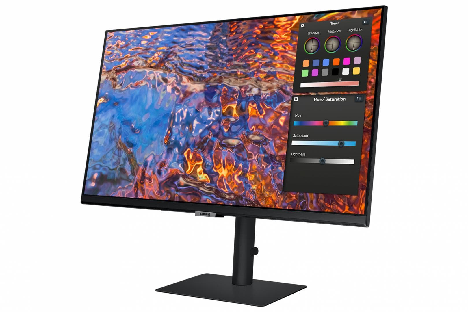 Monitor Samsung 27" LS27B800PXPXEN, Diagonal (inch): 27, Diagonal (cm): 69, Aspect ratio: 16:9, Panel: IPS, Resolution: 3840x2160, Refresh Rate: 60Hz, Response time GtG: 5ms, Brightness (max): 350 cd/m², Contrast (static) : 1000:1, Viewing angle: 178°/178°, Color Gamut Type: 98% DCI, Colours: 1.07B