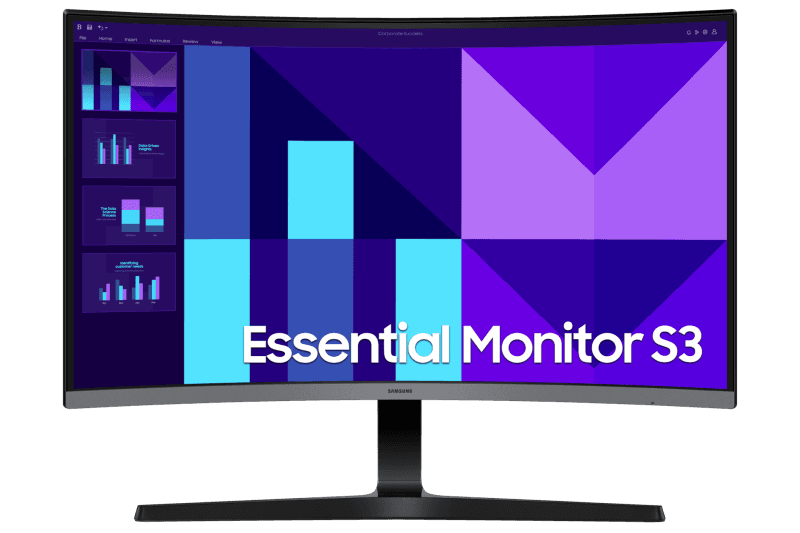 Monitor Samsung 27" LS27D392GAUXEN, Curvature: 1800R, Diagonal (inch): 27, Diagonal (cm): 68.58, Aspect ratio: 16:9, Panel: VA, Resolution: 1920x1080, Refresh Rate: 100Hz, Response time GtG: 4ms, Brightness (max): 250 cd/m², Contrast (static) : 3000:1, Viewing angle: 178/178, Color Gamut Type: sRGB