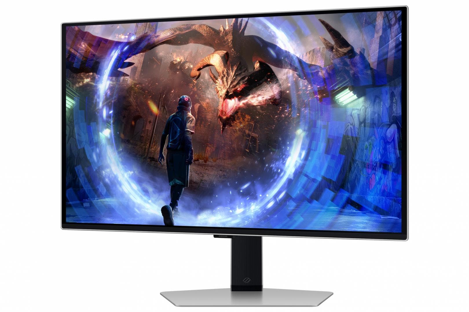 Monitor Samsung 27" LS27DG602SUXEN, Diagonal (inch): 27, Diagonal (cm): 69, Aspect ratio: 16:9, Panel: OLED, Resolution: 2560x1440, Refresh Rate: 360Hz, Response time GtG: 0.03ms, Brightness (max): 250 cd/㎡, Contrast (static) : 1M:1, Viewing angle: 178°/178°, Color Gamut Type: DCI-P3, Color Gamut
