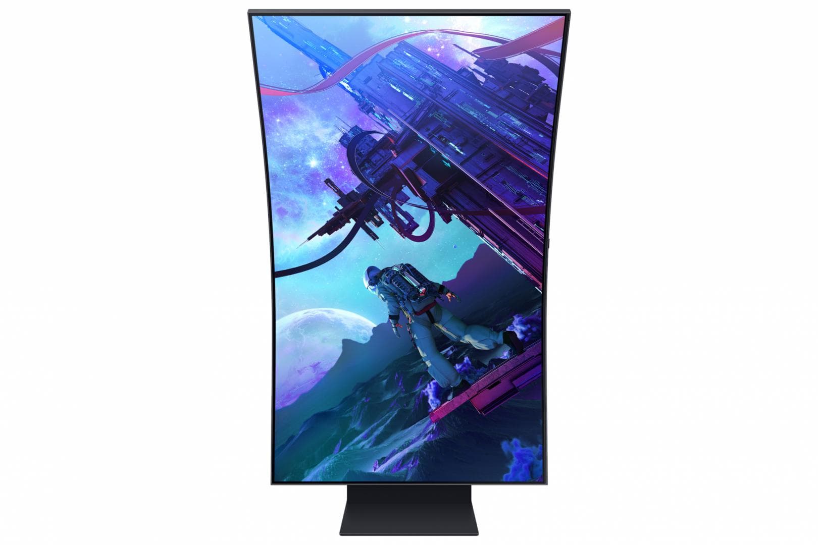 Monitor Samsung 55" LS55CG970NUXDU, Curvature: 1000R, Diagonal (inch): 55, Diagonal (cm): 139.7, Aspect ratio: 16:9, Panel: VA, Resolution: 3840x2160, Refresh Rate: 165Hz, Response time GtG: 1ms, Brightness (max): 600 cd/m², Viewing angle: 178°/178°, Color Gamut Type: DCI, Color Gamut Coverage: 95%
