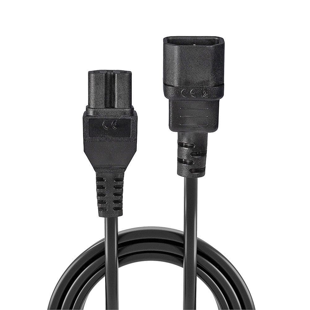 Lindy Extensie Cablu Alimentare 2m C14 to C15