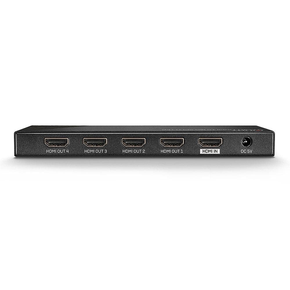 Splitter semnal video Lindy 4x HDMI 2.0 18G, latime de banda 18Gbps, rezolutie maxima 3840x2160, audio pass-through