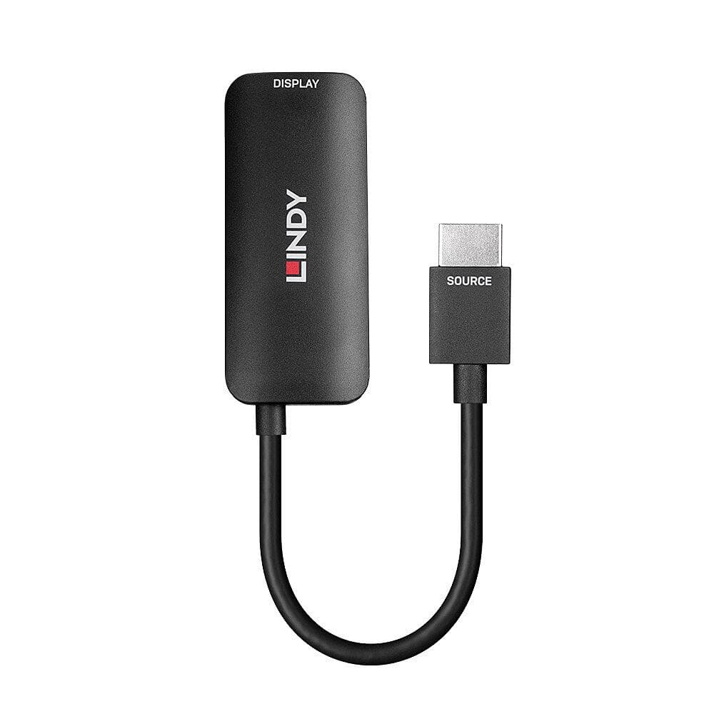 Convertor HDMI 8K60 la Port Display 1.4, latime de banda suportata 48Gbps, rezolutie maxima suportata intrare 840x2160@120Hz 4:4:4 8Bit 7680x4320@60Hz 4:2:0 8Bit, rezolutie maxima suportata iesire, 3840x2160@ 120Hz 4:4:4 8Bit 7680x4320@60Hz 4:2:0 8Bit, chipset LT6711GX_U2, negru
