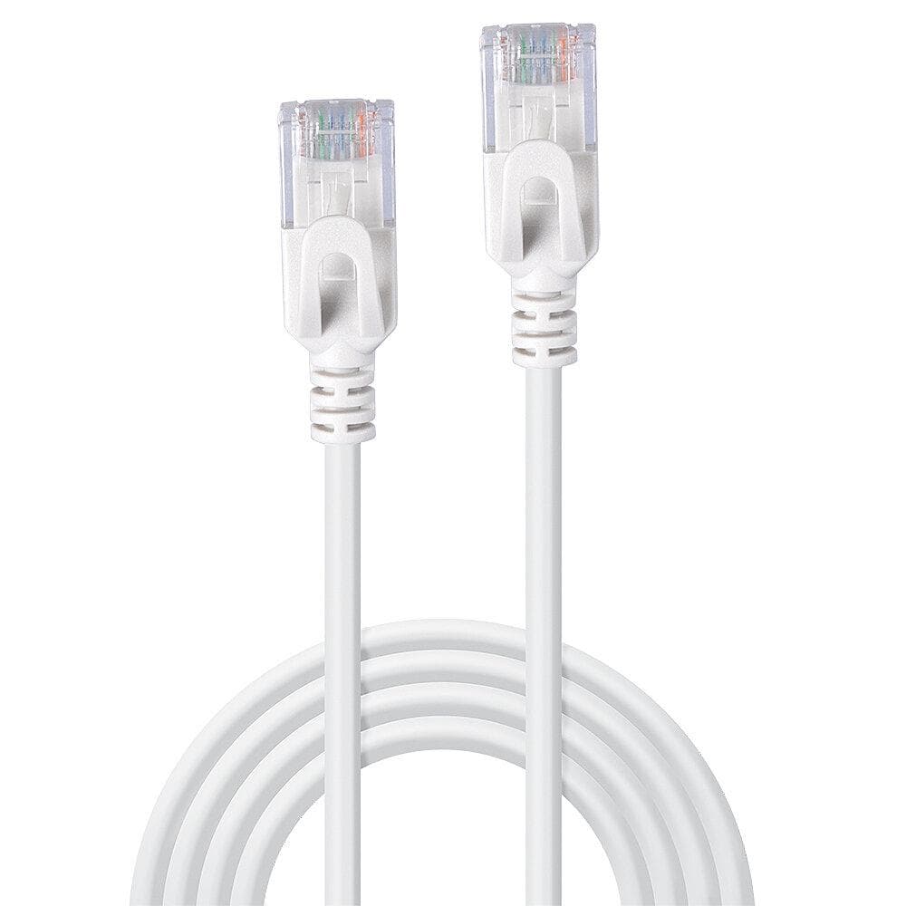 Cablu ultraslim internet Lindy, lungime 2m Cat.6A U/UTP LSZH, latime de banda suportata 500MHz, gri